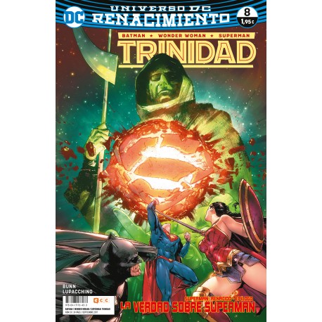 BATMAN / WONDER WOMAN / SUPERMAN: TRINIDAD Nº 8 (RENACIMIENTO)