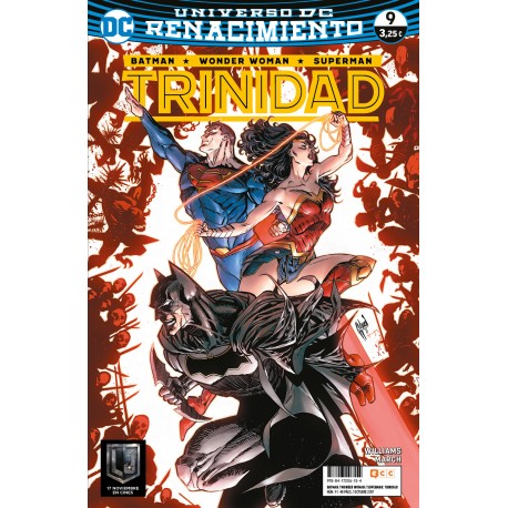 BATMAN / WONDER WOMAN / SUPERMAN: TRINIDAD Nº 9 (RENACIMIENTO)