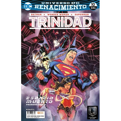 BATMAN / WONDER WOMAN / SUPERMAN: TRINIDAD Nº 10 (RENACIMIENTO)