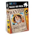 ONE PIECE PUZZLE WANTED LUFFY 