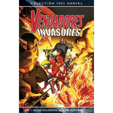 100% MARVEL. VENGADORES- INVASORES 01 