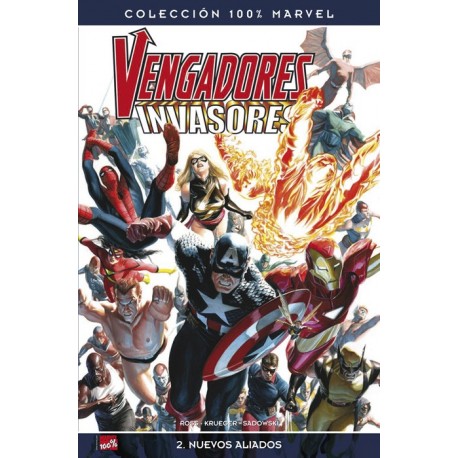 100% MARVEL. VENGADORES- INVASORES 02