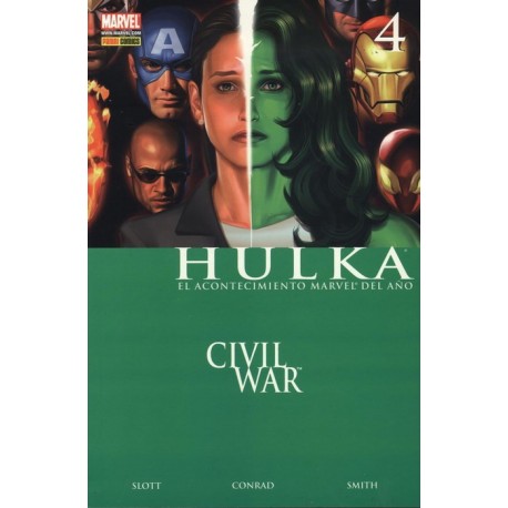 HULKA 4 CIVIL WAR. LA GRAN REVELACION