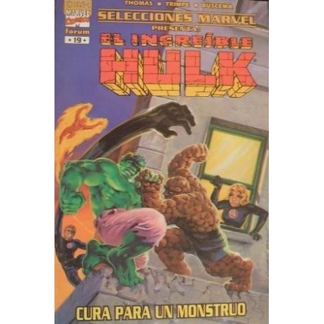 EL INCREÍBLE HULK-CURA PARA UN MONSTRUO 