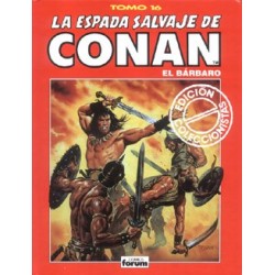 CONAN- LA ESPADA SALVAJE TAPA ROJA 16