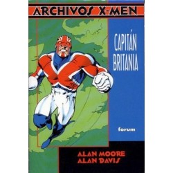 ARCHIVOS X-MEN. CAPITÁN BRITANIA 