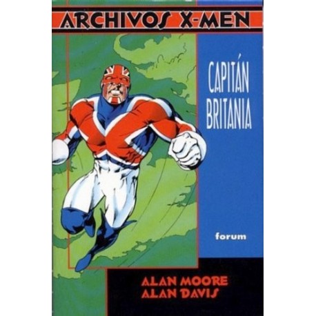 ARCHIVOS X-MEN. CAPITÁN BRITANIA 