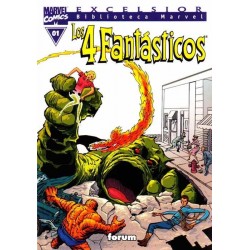 BIBLIOTECA MARVEL- LOS 4 FANTÁSTICOS 01 