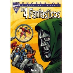 BIBLIOTECA MARVEL- LOS 4 FANTÁSTICOS 03