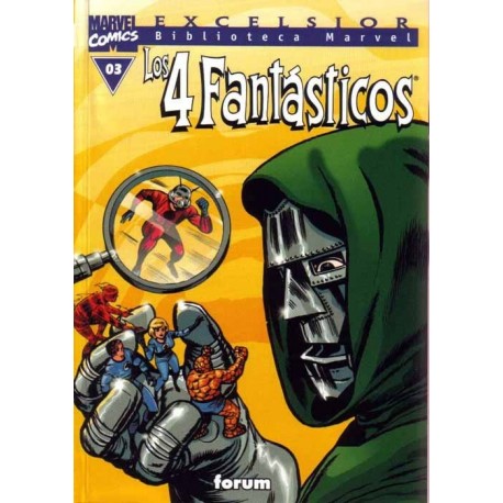 BIBLIOTECA MARVEL- LOS 4 FANTÁSTICOS 03