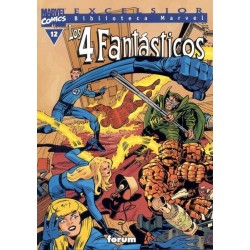 BIBLIOTECA MARVEL- LOS 4 FANTÁSTICOS 12