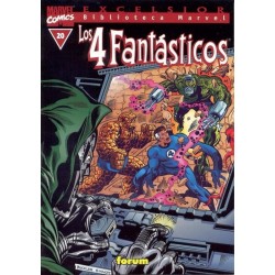 BIBLIOTECA MARVEL- LOS 4 FANTÁSTICOS 20