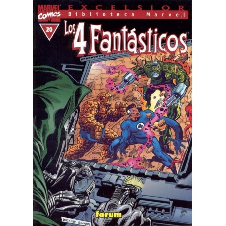 BIBLIOTECA MARVEL- LOS 4 FANTÁSTICOS 20