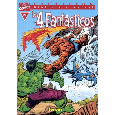 BIBLIOTECA MARVEL- LOS 4 FANTÁSTICOS 23