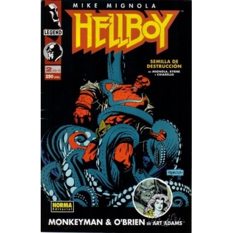 HELLBOY: SEMILLA DE DESTRUCCION Nº 2