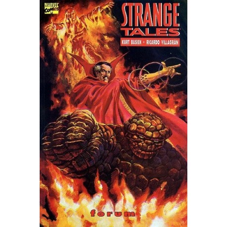 STRANGE TALES: LA ANTORCHA-DR.EXTRAÑO-LA COSA