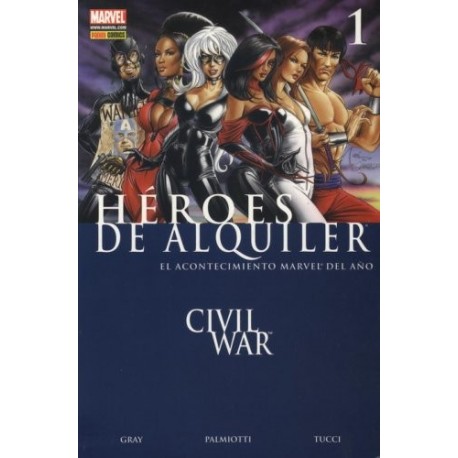 HÉROES DE ALQUILER Nº 1 CIVIL WAR