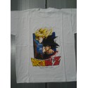 DRAGON BALL CAMISETA GOKU MORENO Y RUBIO TALLA: 14 AÑOS 