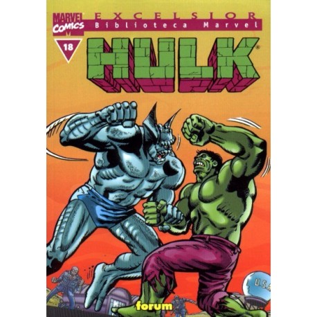 BIBLIOTECA MARVEL HULK 18