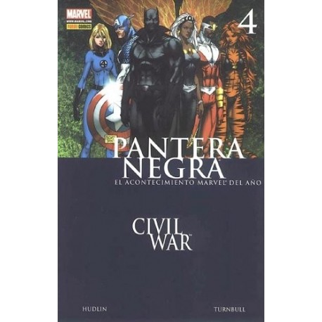 PANTERA NEGRA Nº 4 CIVIL WAR, CRÍMENES DE GUERRA 