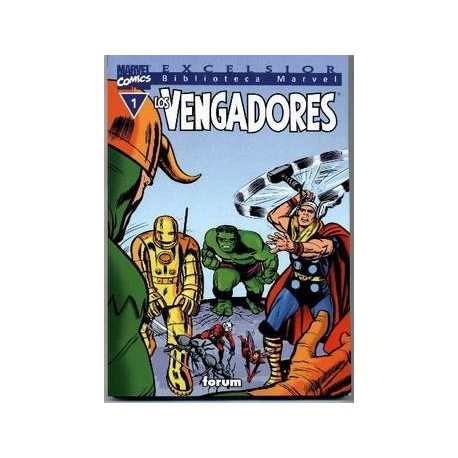 BIBLIOTECA MARVEL LOS VENGADORES 1