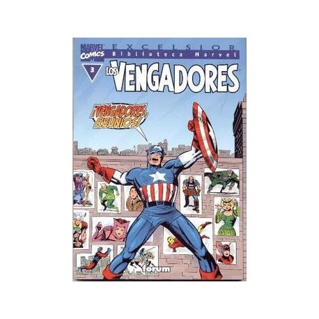 BIBLIOTECA MARVEL LOS VENGADORES 3