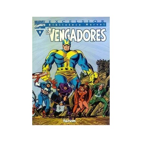 BIBLIOTECA MARVEL LOS VENGADORES 5