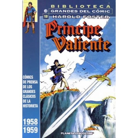 BIBLIOTECA GRANDES DEL CÓMIC: PRÍNCIPE VALIENTE Nº 13