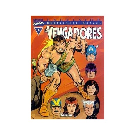 BIBLIOTECA MARVEL LOS VENGADORES 6