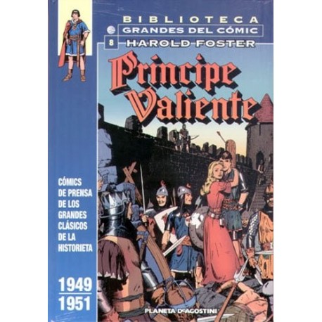 BIBLIOTECA GRANDES DEL CÓMIC: PRÍNCIPE VALIENTE Nº 8