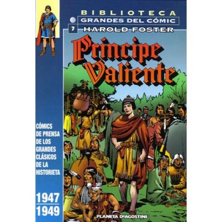 BIBLIOTECA GRANDES DEL CÓMIC: PRÍNCIPE VALIENTE Nº 7