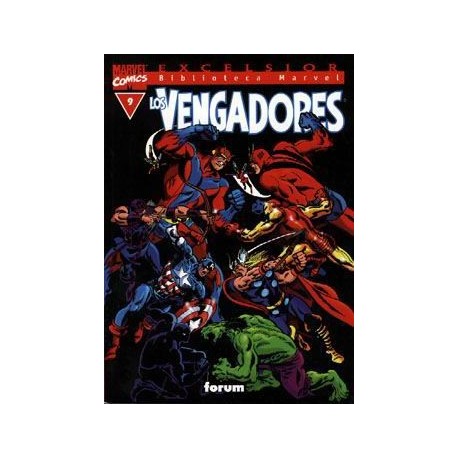 BIBLIOTECA MARVEL LOS VENGADORES 9