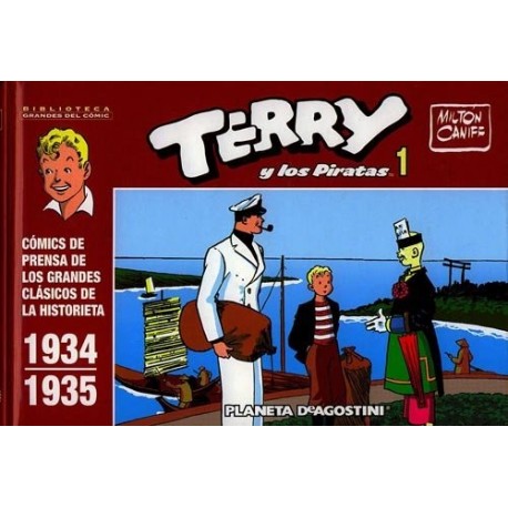 BIBLIOTECA GRANDES DEL CÓMIC: TERRY Y LOS PIRATAS Nº 1