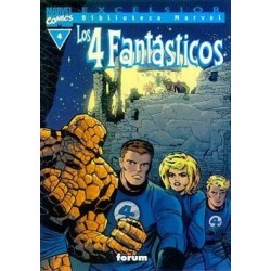 BIBLIOTECA MARVEL LOS 4 FANTASTICOS 4