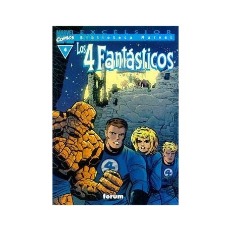 BIBLIOTECA MARVEL LOS 4 FANTASTICOS 4