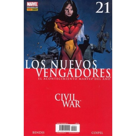 LOS NUEVOS VENGADORES Nº 21 CIVIL WAR 
