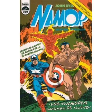 NAMOR Nº 7 LOS INVASORES LUCHAN DE NUEVO