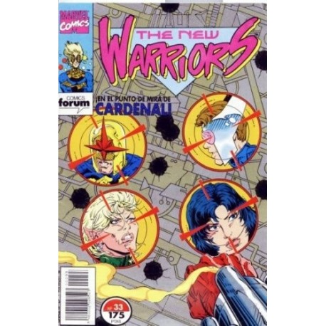 THE NEW WARRIORS VOL.1 Nº 33 EN EL PUNTO DE MIRA DE CARDENALI