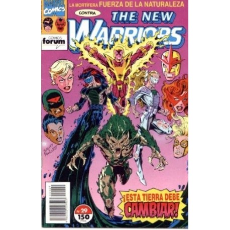 THE NEW WARRIORS VOL.1 Nº 29 ESTA TIERRA DEBE CAMBIAR