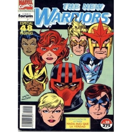 THE NEW WARRIORS VOL.1 Nº 25