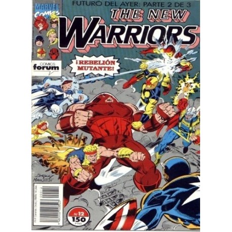 THE NEW WARRIORS VOL.1 Nº 12 FUTURO DEL AYER 2ª PARTE