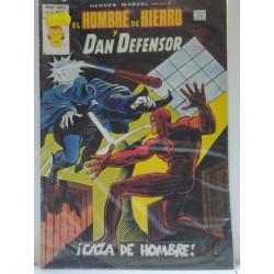 EL HOMBRE DE HIERRO Y DAN DEFENSOR VOL.2 Nº 53 CAZA DE HOMBRE