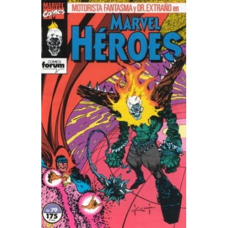 MARVEL HEROES Nº 79 MOTORISTA FANTASMA Y DR. EXTRAÑO