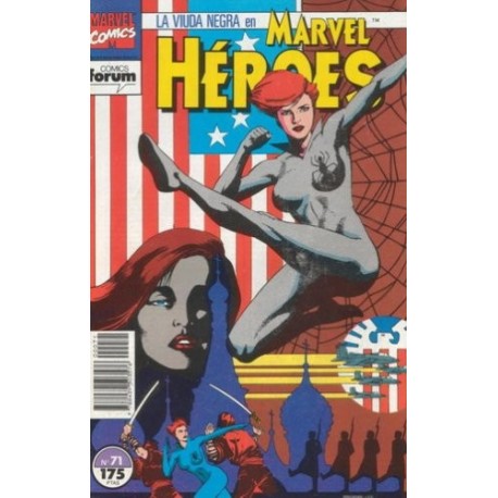 MARVEL HEROES Nº 71 LA VIUDA NEGRA