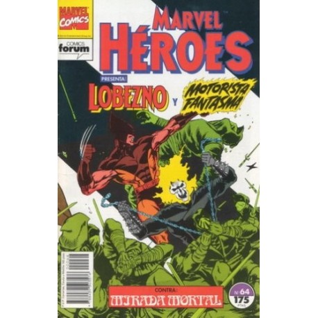 MARVEL HÉROES Nº 64 LOBEZNO Y MOTORISTA FANTASMA