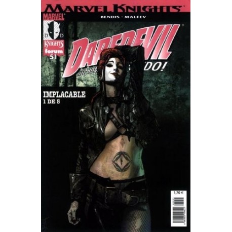 MARVEL KNIGHTS: DAREDEVIL Nº 51 IMPLACABLE 1