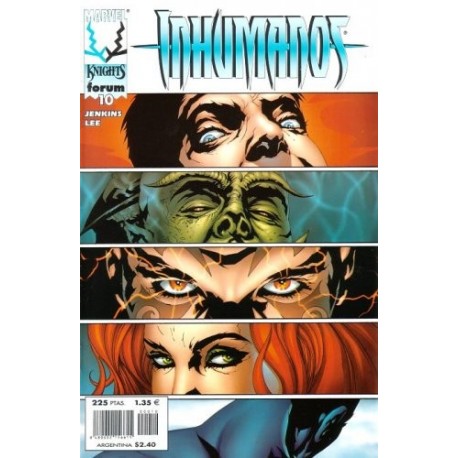 MARVEL KNIGHTS: INHUMANOS Nº 10