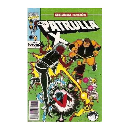 LA PATRULLA X Nº 30 SEGUNDA EDICIÓN