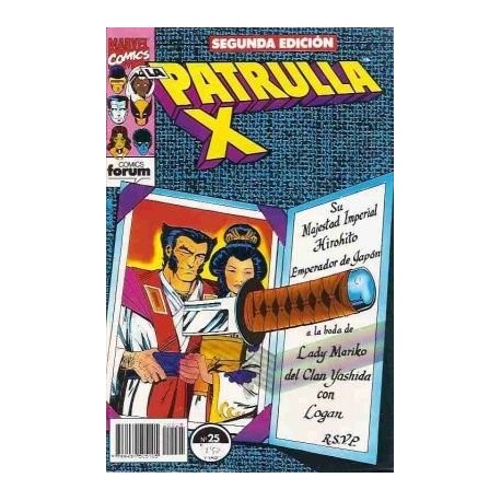 PATRULLA X Nº 25 SEGUNDA EDICIÓN