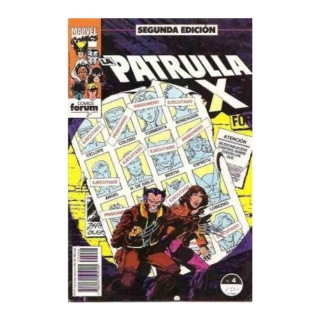 PATRULLA X Nº 4 SEGUNDA EDICIÓN